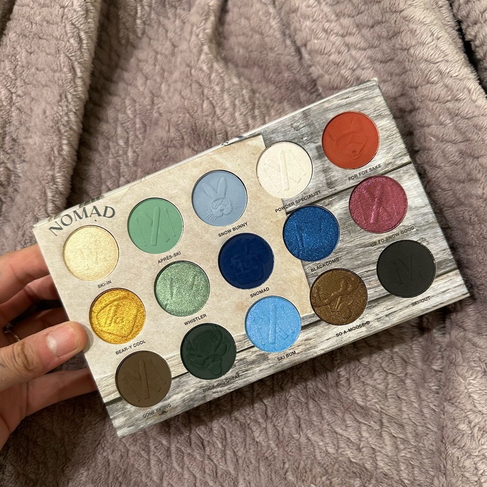 ❤️SOLD❤️ Nomad cosmetics whistler snow lodge palette